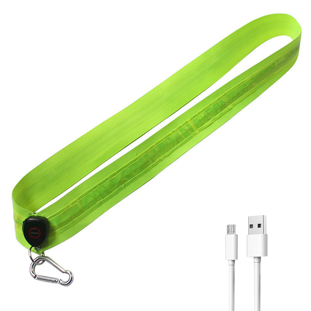 Running Gear Usa - LED Running Belt Rechargeable Illuminated Shoulder