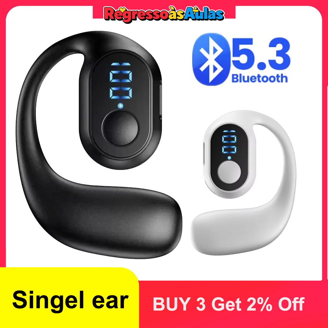 Earphone Sport Hook - Wireless Bluetooth 5.4 Ear Hook Headphone