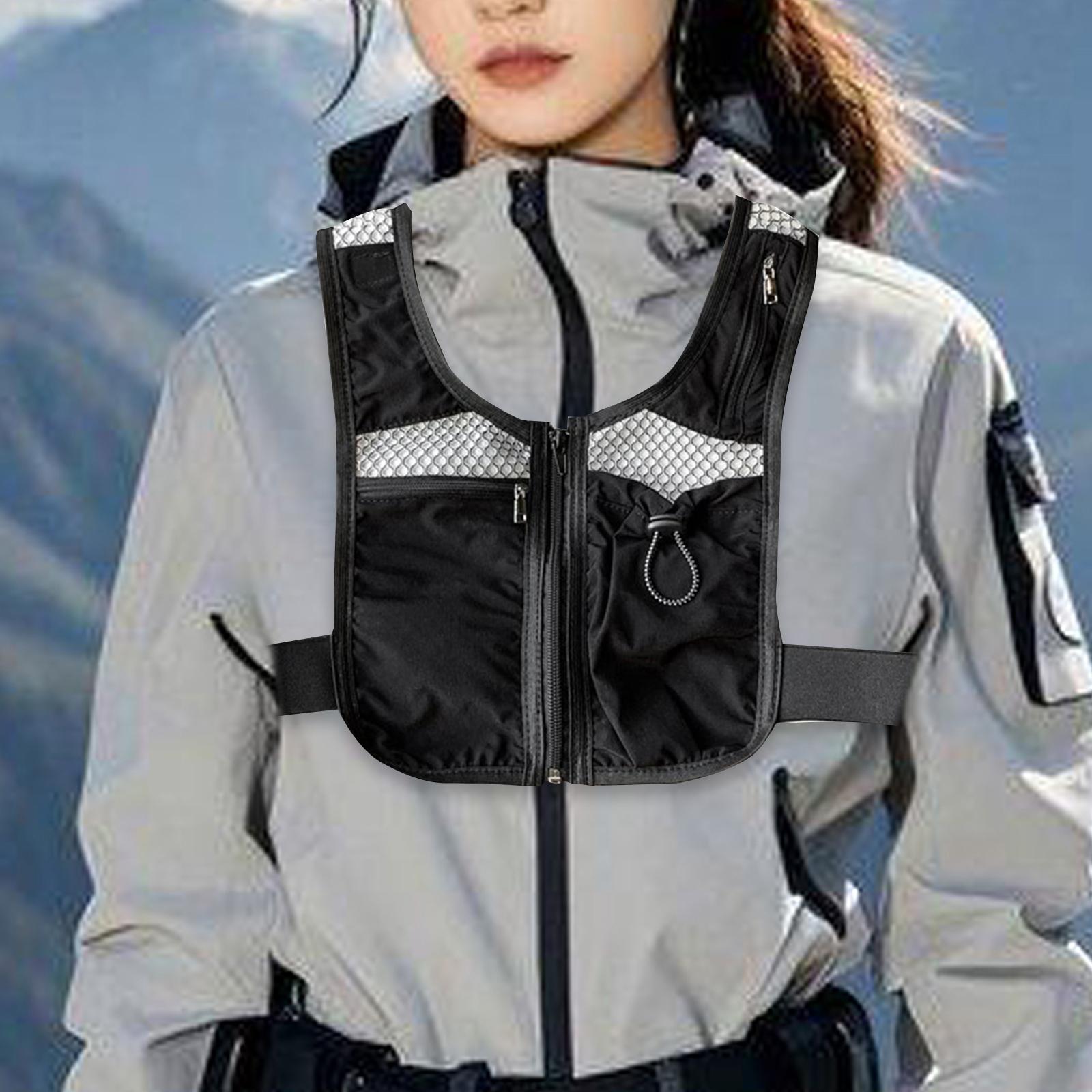 Reflective Running Gear Vest - Running Vest Bag Mobile Phone Chest