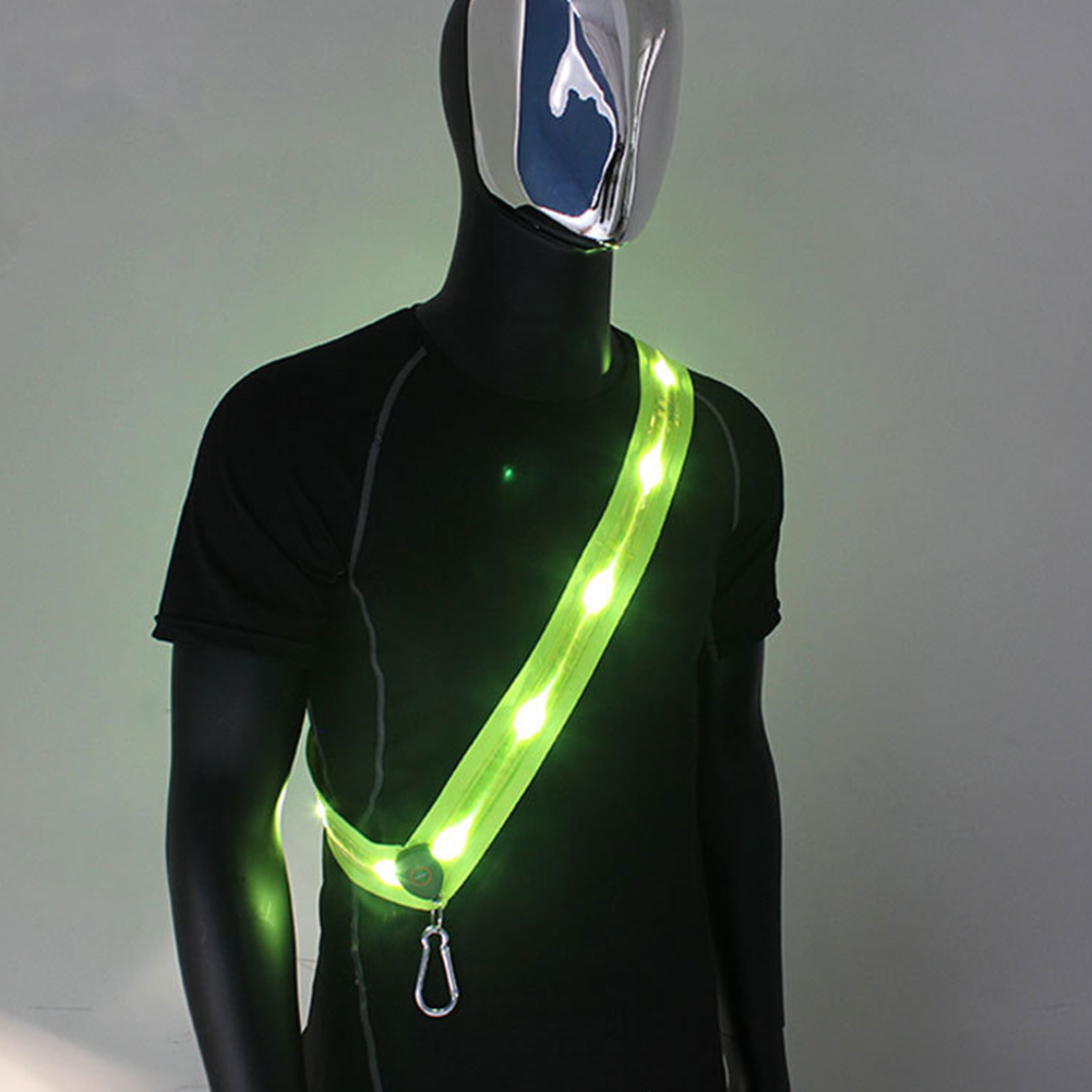 LED Running Belt Rechargeable  - Running Gear Usa recension och pris