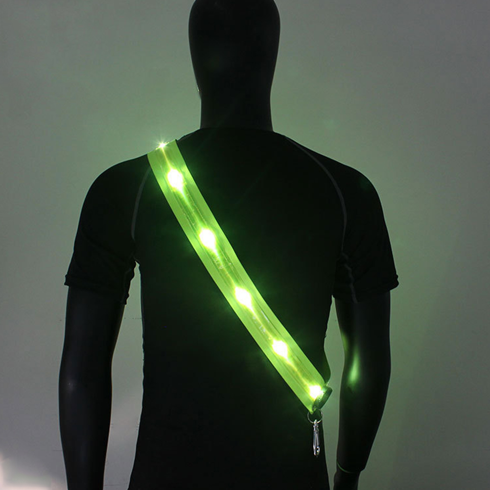 LED Running Belt Rechargeable  - Running Gear Usa recension och pris
