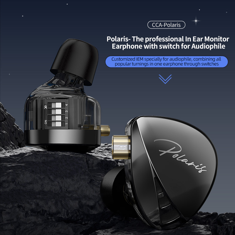 CCA Polaris Earphones HIFI Bas - Earphone Sport Hook recension och pris