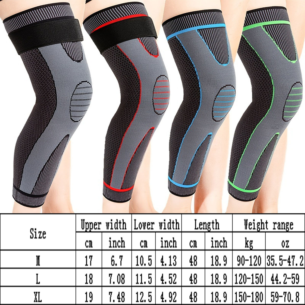 Outdoor fitness knee pads Spor - Running Gear In The Cold recension och pris