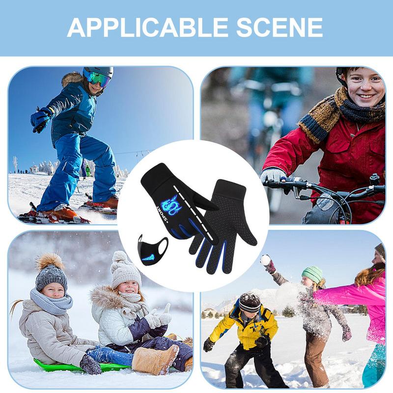 Winter Gloves Women Warm Safet - Running Gear In The Cold recension och pris
