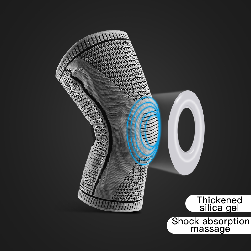  Elastic Silicone Knee Brace N - Running Gear Usa recension och pris