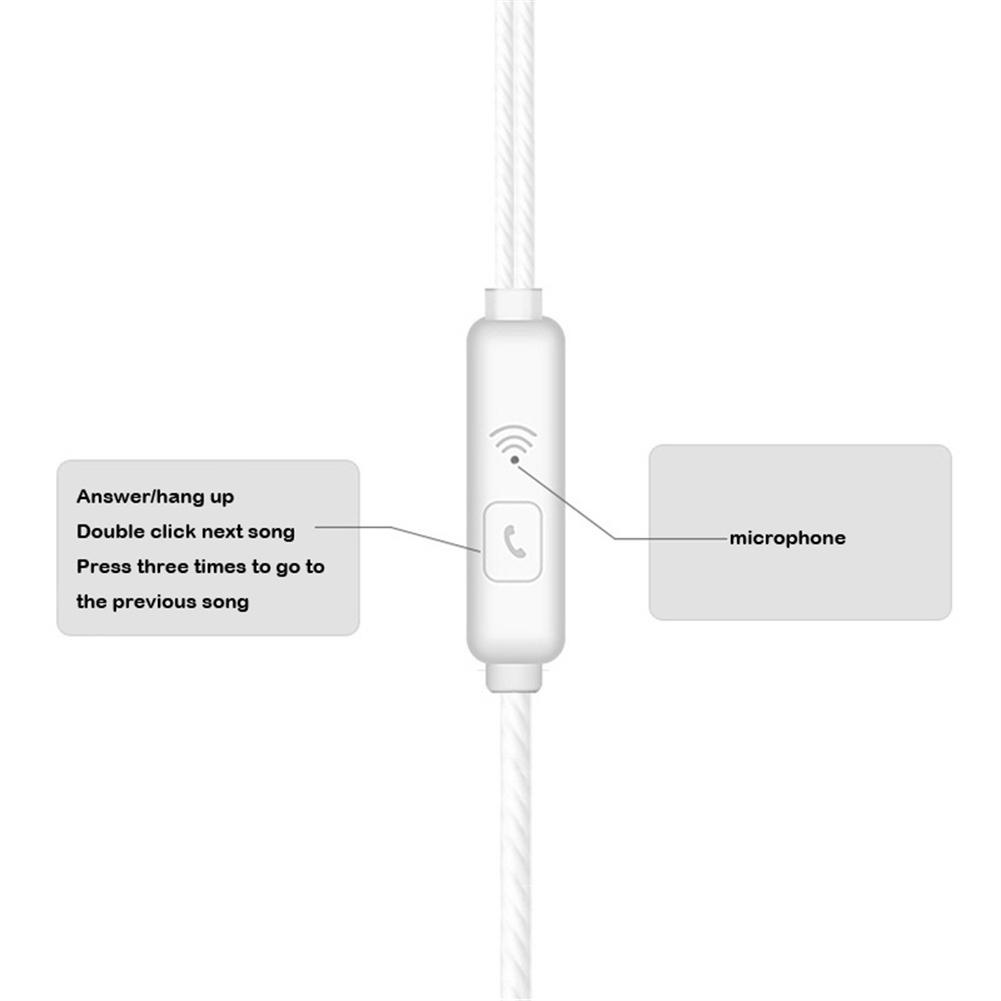 3.5mm Wired Earphone With Mic  - Running Gear Headphones recension och pris
