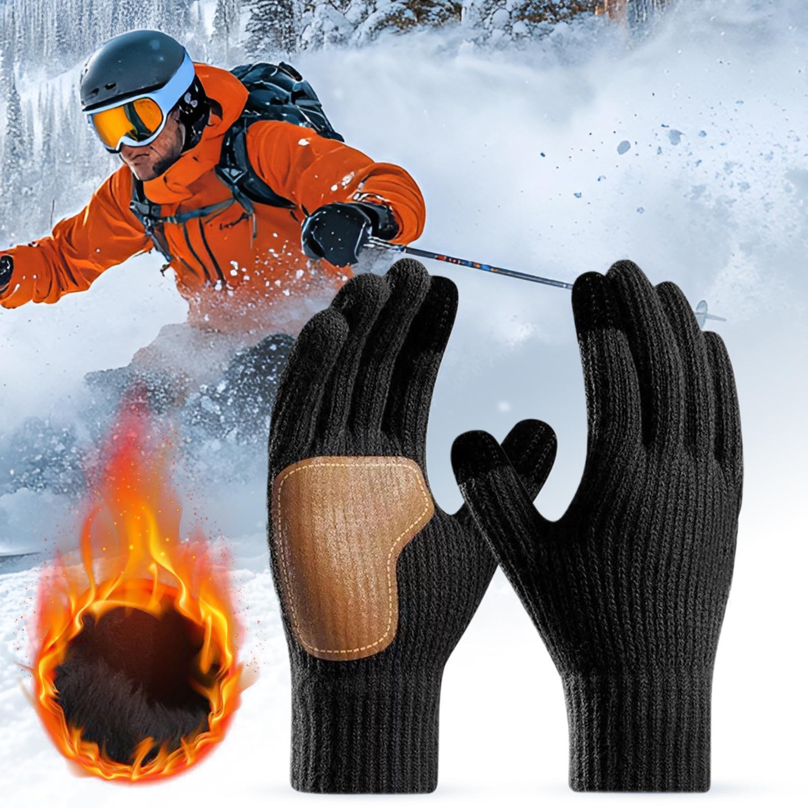 USB Heated Gloves with Touchsc - Running Gear Cold Weather Men recension och pris