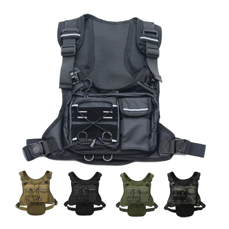 ​High-Quality Tactical Vest Ch - Reflective Running Gear Vest recension och pris