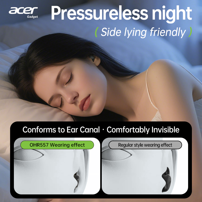 Original Acer OHR557 In Ear Bl - Earphone Sport Hook recension och pris