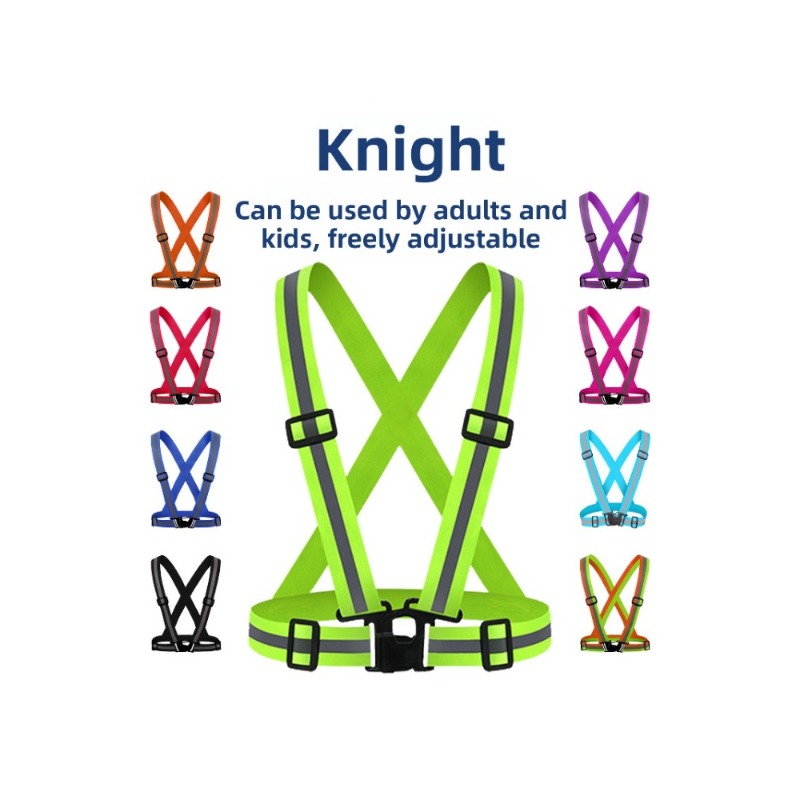 Adjustable Lightweight Reflect - Reflective Running Gear Vest recension och pris