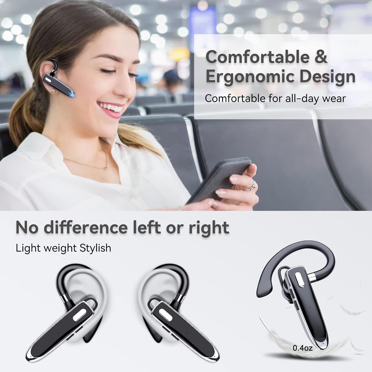 NEW Bluetooth V6.1 Drive Earph - Earphone Sport Hook recension och pris