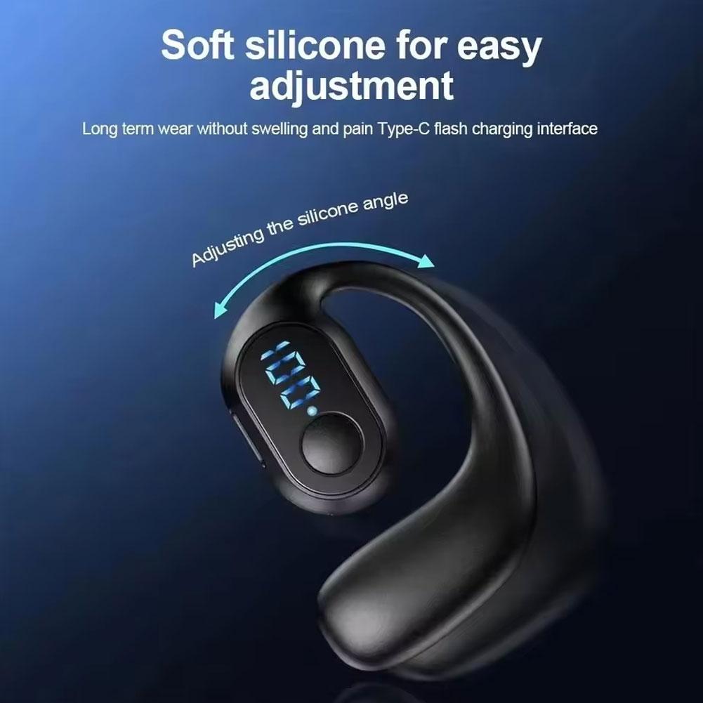 LED Display Wireless Bluetooth - Earphone Sport Hook recension och pris