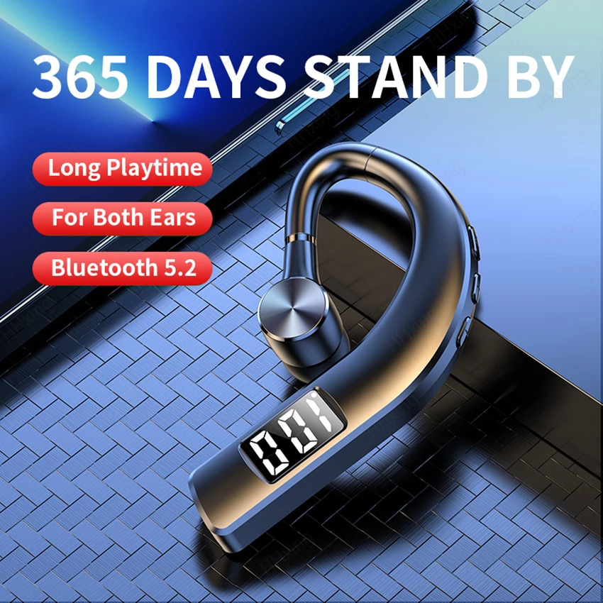 Wireless Bluetooth Headphones  - Earphone Sport Hook recension och pris