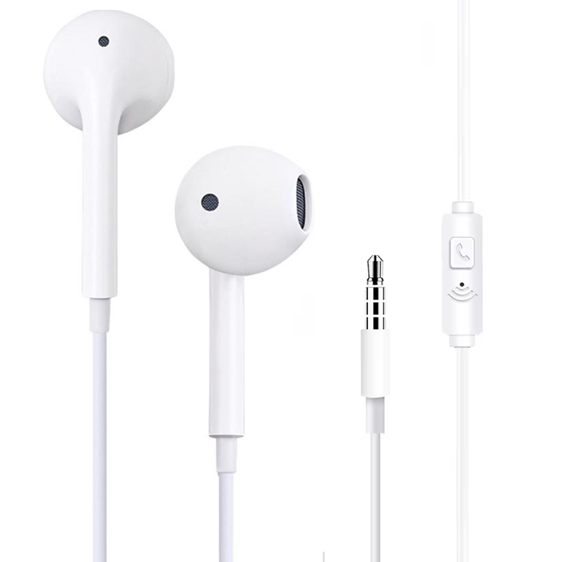 3.5mm Wired Headset With Mic F - Running Gear Headphones recension och pris
