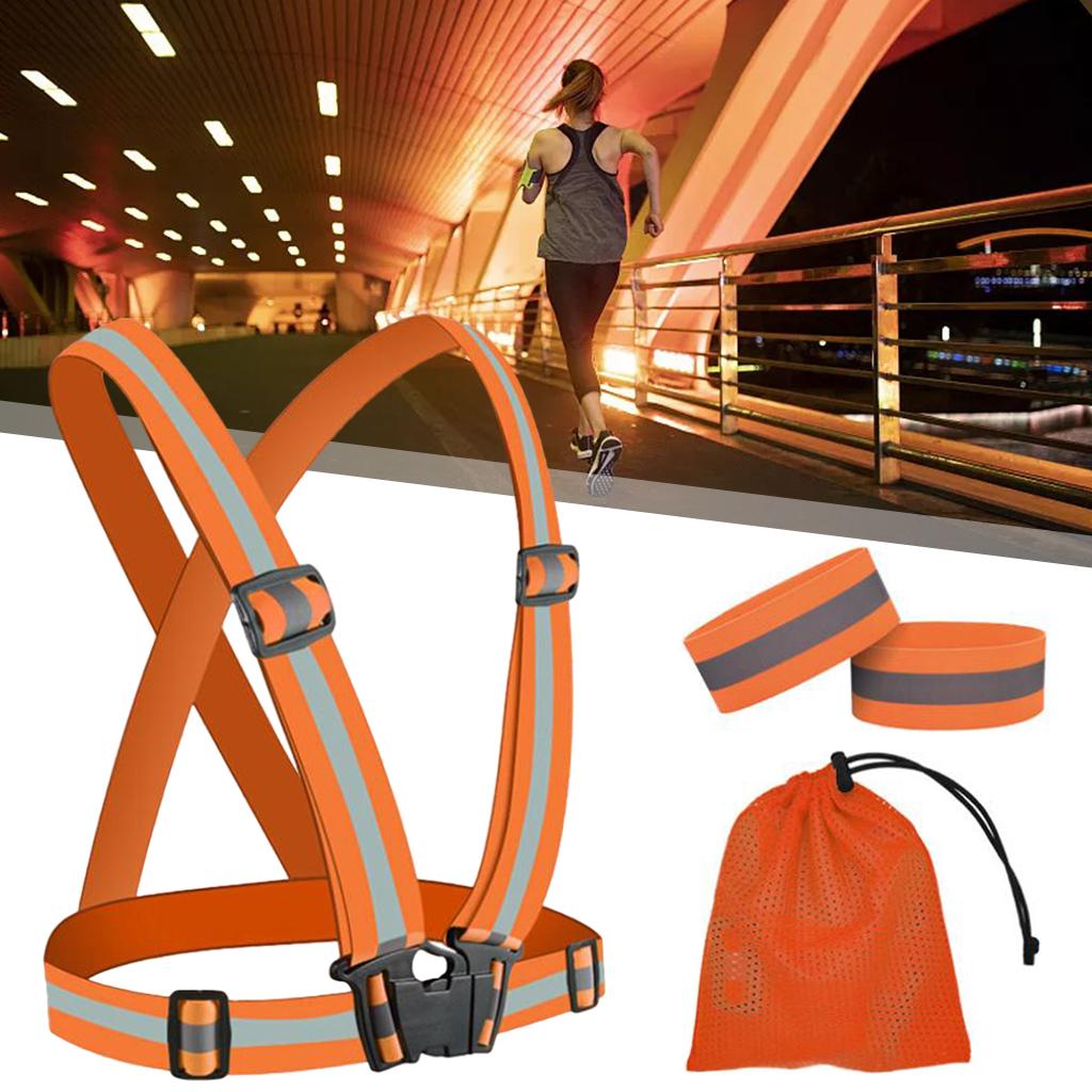 Running Reflective Adjustable  - Reflective Running Gear Vest recension och pris