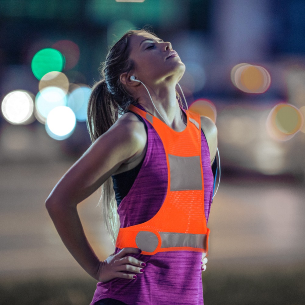 Cycling High Visibility Reflec - Reflective Running Gear Vest recension och pris