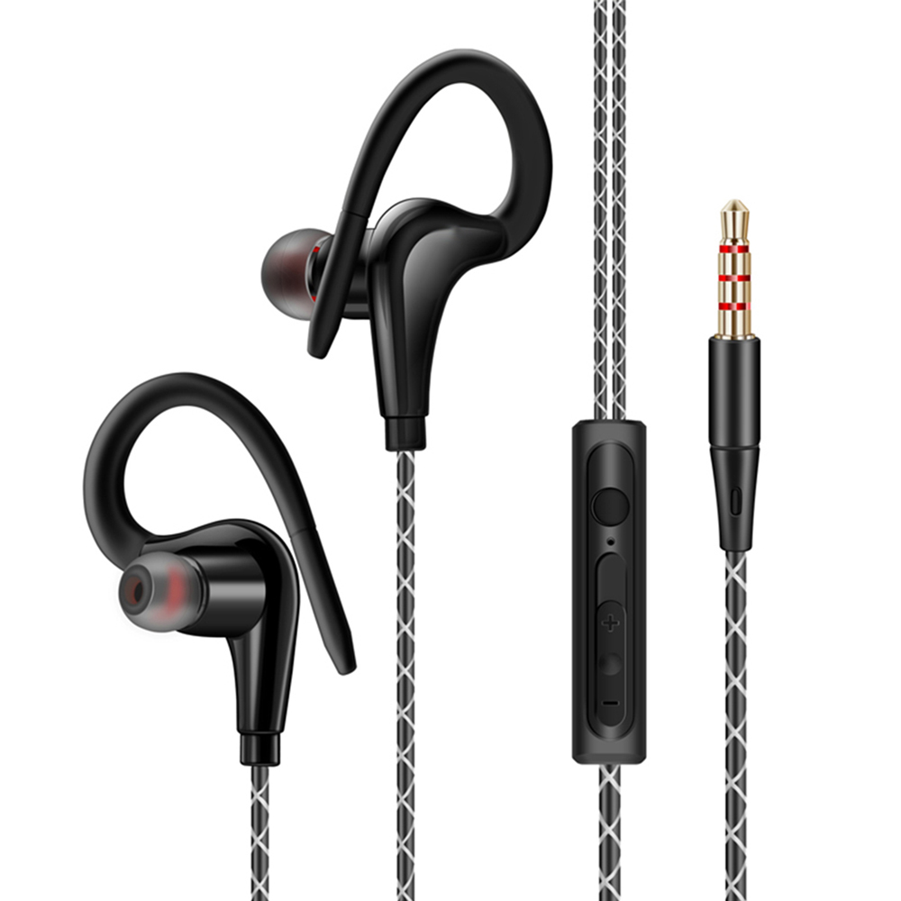 S760 Wired In-ear Waterproof E - Earphone Sport Hook recension och pris