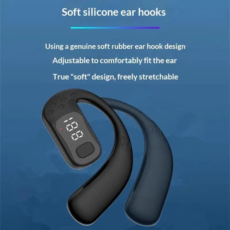 Bluetooth 5.4 180° Rotation Ad - Earphone Sport Hook recension och pris