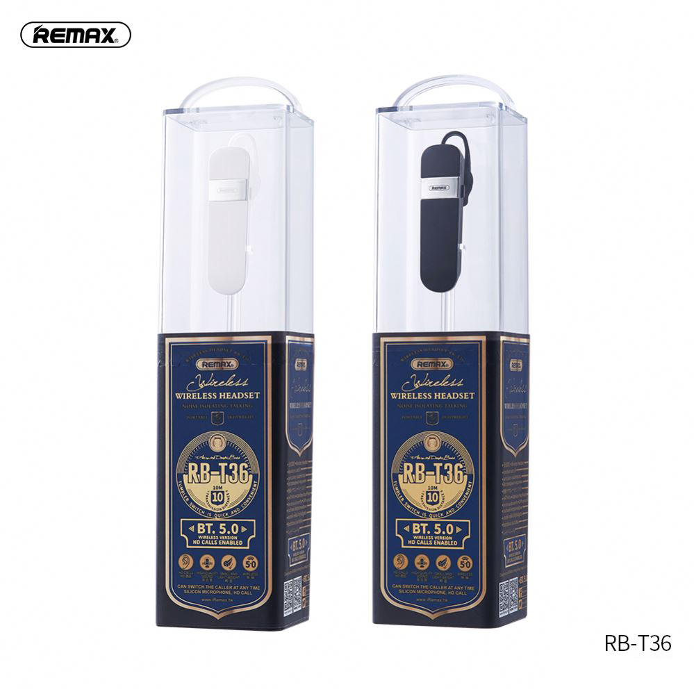 Remax RB-T36 TWS 5.0 True Wire - Earphone Sport Hook recension och pris