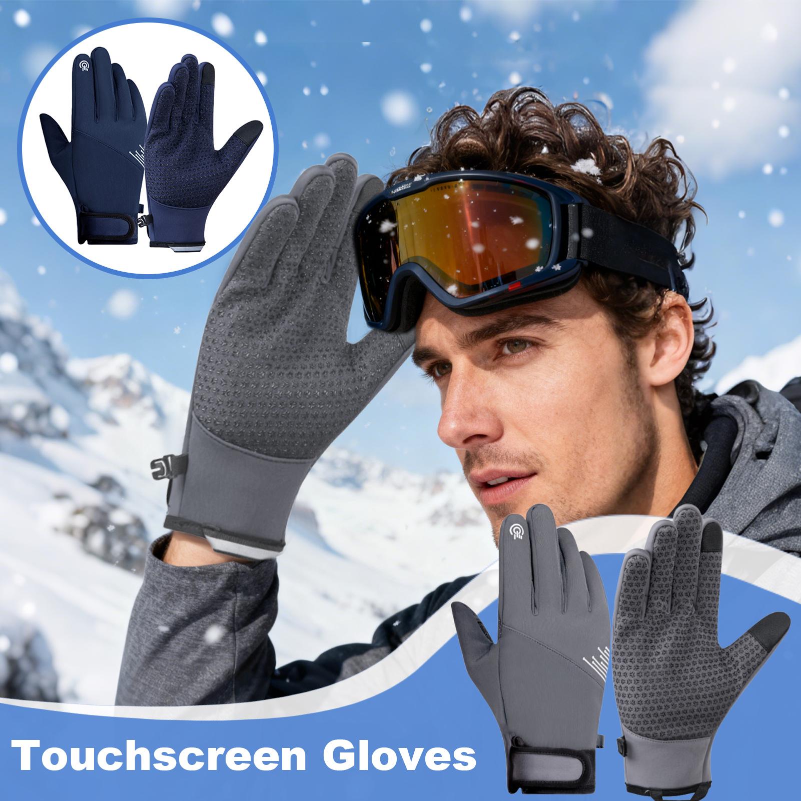 Winter Gloves Men Windproof To - Running Gear Cold Weather Men recension och pris