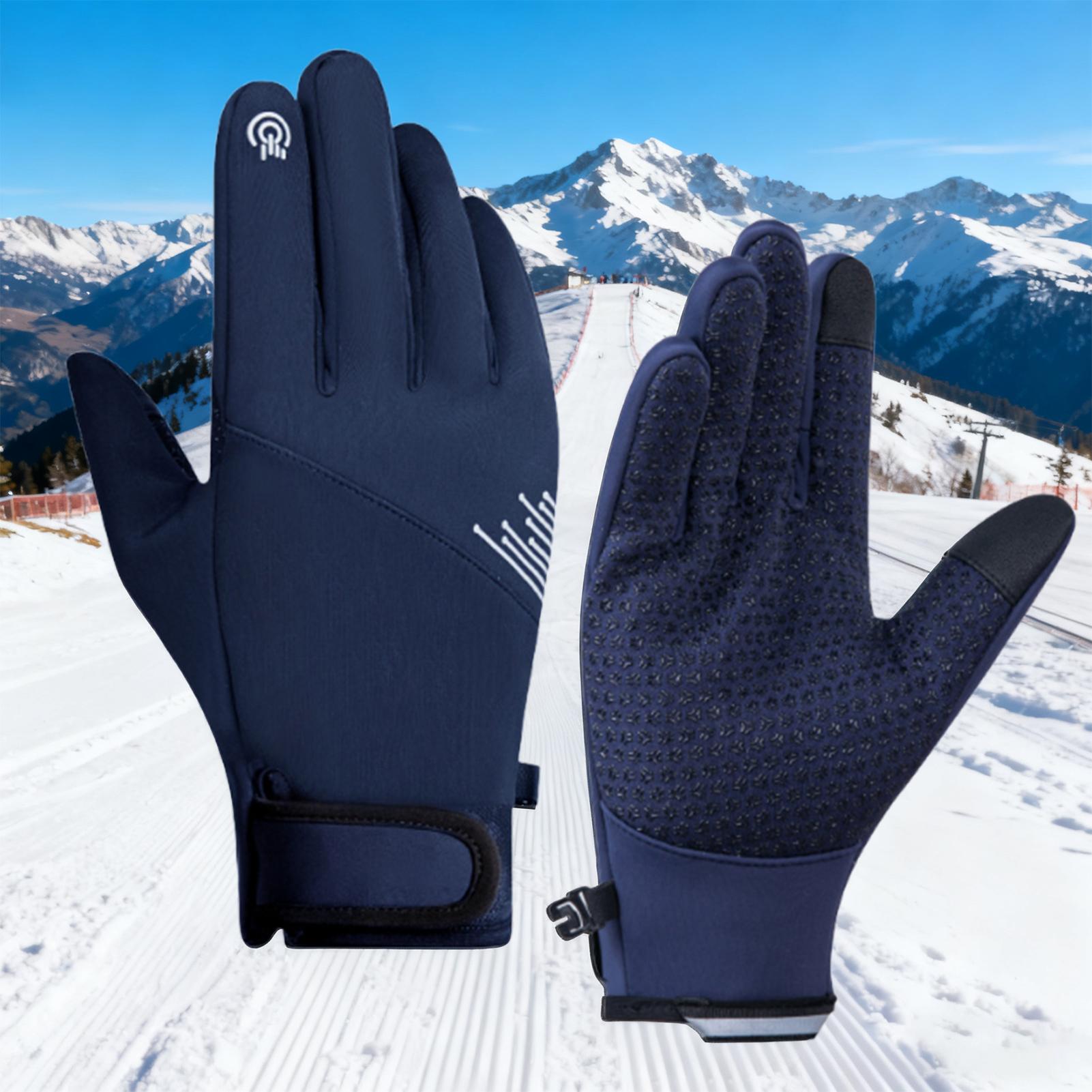 Winter Gloves Men Windproof To - Running Gear Cold Weather Men recension och pris