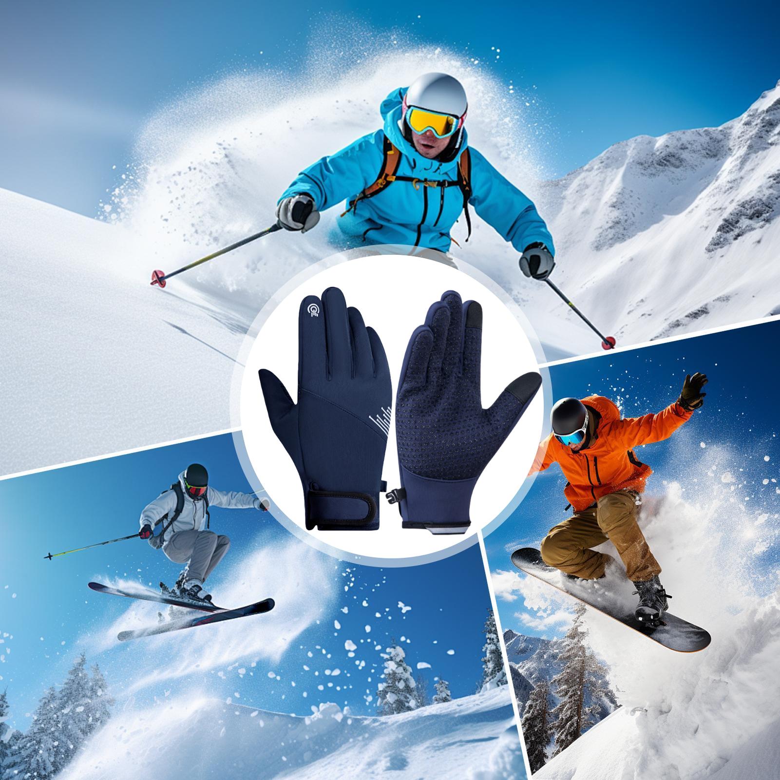Winter Gloves Men Windproof To - Running Gear Cold Weather Men recension och pris
