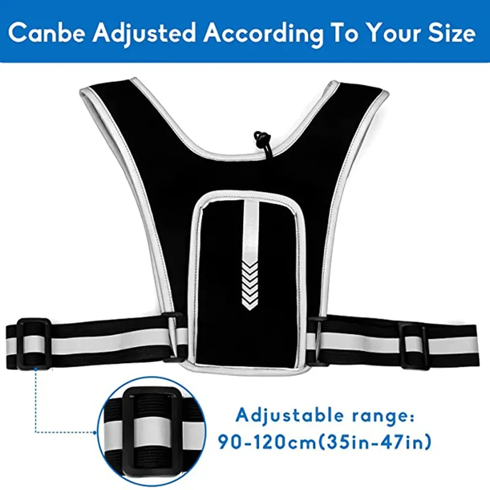 Running Vest Phone Holder for  - Reflective Running Gear Vest recension och pris