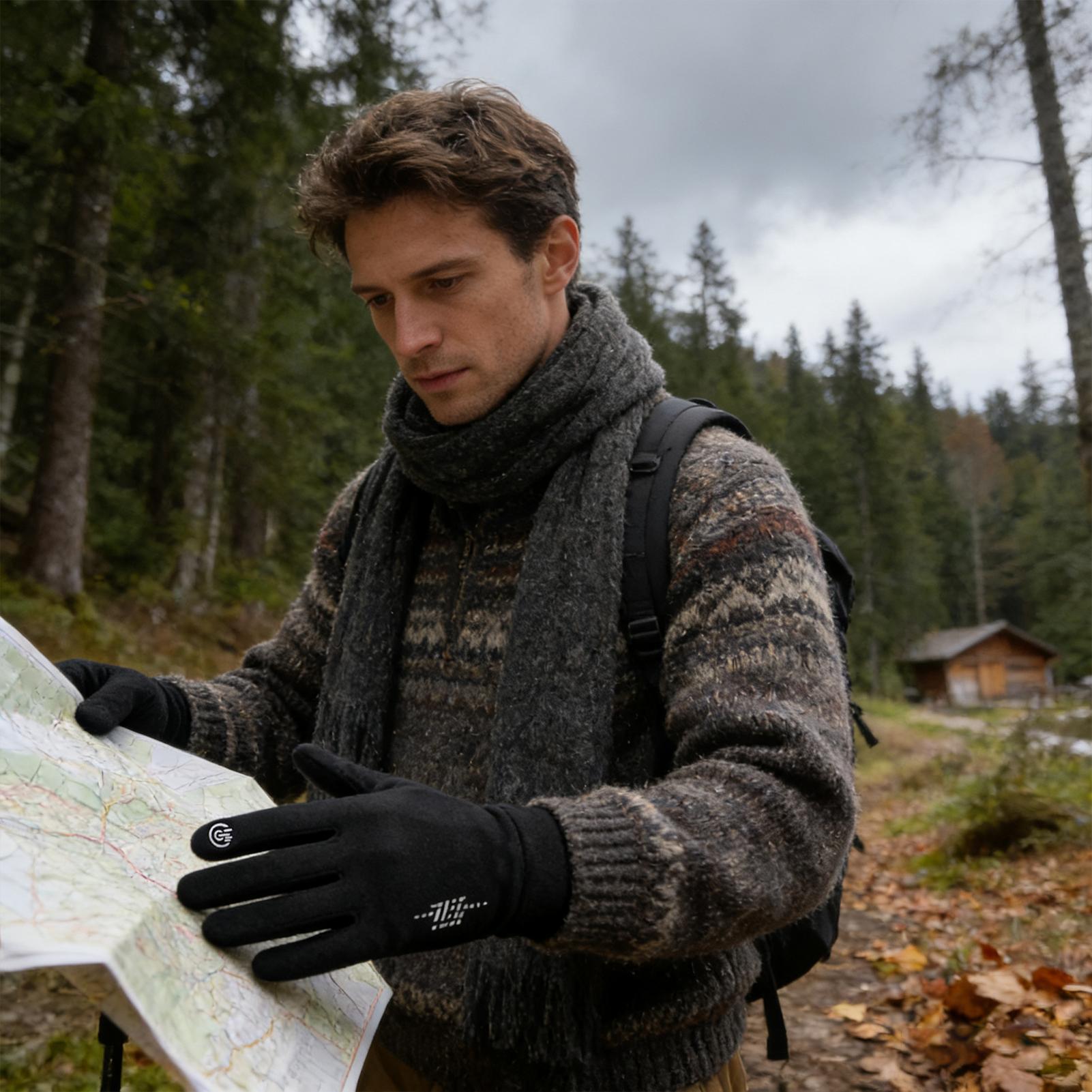 Winter Biking Gloves Full Fing - Running Gear In The Cold recension och pris