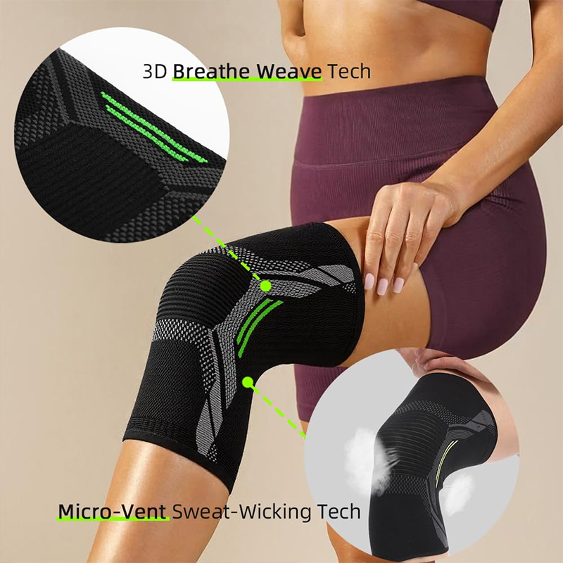 Single Knee Pad Knitted Nylon  - Running Gear In The Cold recension och pris